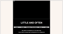 Desktop Screenshot of littleandoften.net
