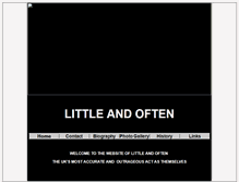 Tablet Screenshot of littleandoften.net